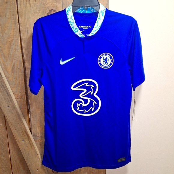 A Nike official MLS Chelsea Football Club #3 jersey in a men's size small. NWT - Picture 1 of 8